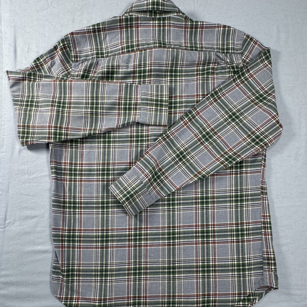Southern Tide Men’s Classic Fit Button Down Shirt Medium Green Plaid Cotton - Picture 9 of 15